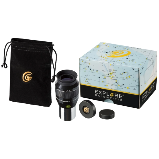 Okulár Explore Scientific 52° LER 15mm Ar  (1,25")                                                                                                                                                                                                        