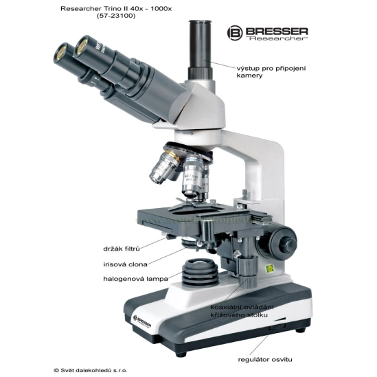 Researcher Trino II 40x - 1000x