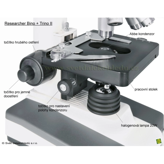 Researcher Trino II 40x - 1000x