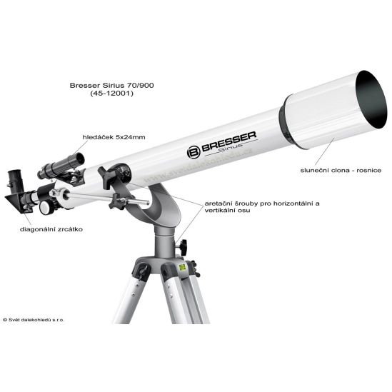 Sirius 70/900 AZ carbon