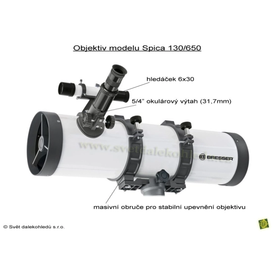 Bresser Reflector 130/650 EQ3