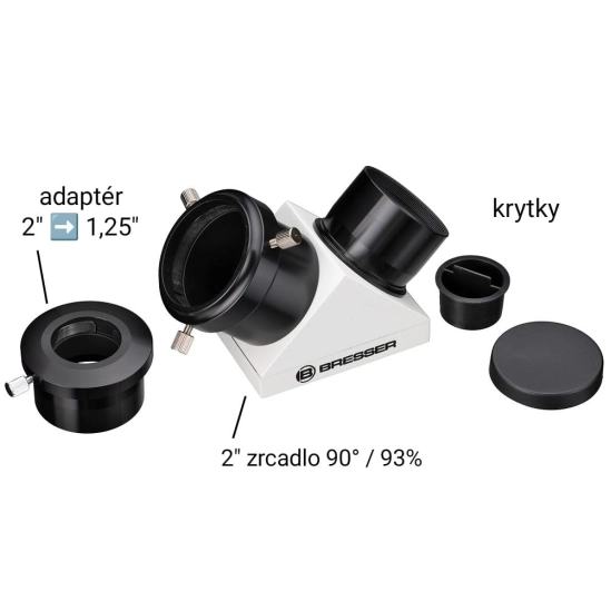 Bresser diagonální zrcadlo 2"