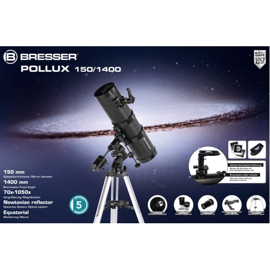 Pollux 150/1400 EQ-3 carbon