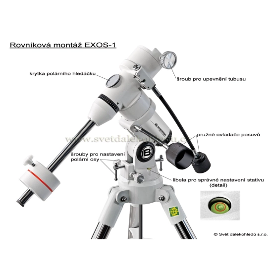 Messier NT-130/1000 EXOS-1 (EQ-4)