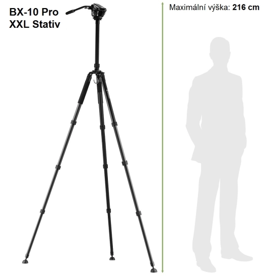 Stativ BX-10 Pro 78cm - 216cm/12kg                                                                                                                                                                                                                        
