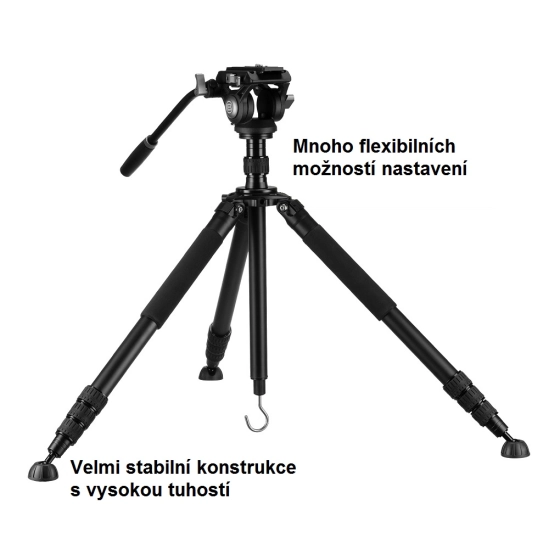 Stativ BX-10 Pro 78cm - 216cm/12kg                                                                                                                                                                                                                        